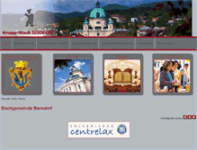 Tablet Screenshot of berndorf-online.at